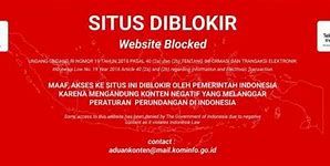 Cara Membuka Situs Diblokir Pemerintah