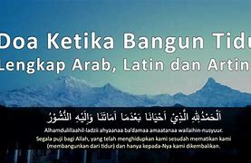 Doa Tidur Malam Arab